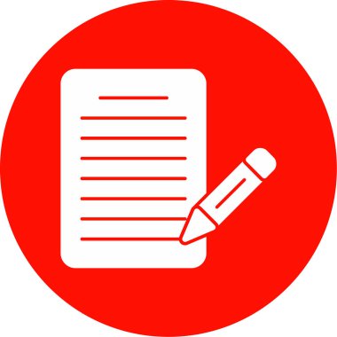 Vektör belgesi Simge illüstrasyonu