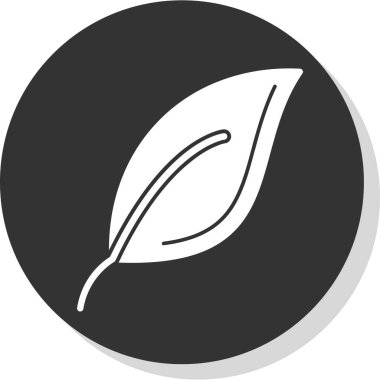 Yaprak vektör simgesi