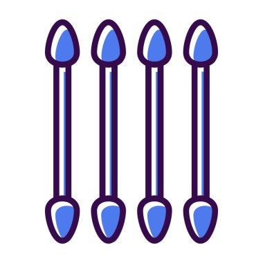 iki kokteyl ikonu. özet vektörü