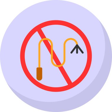 no smoking modern icon vector illustration