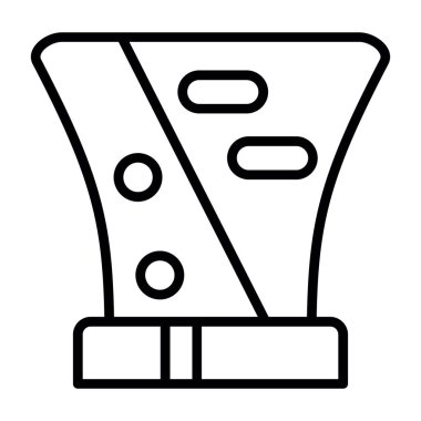 krem simge vektör çizim