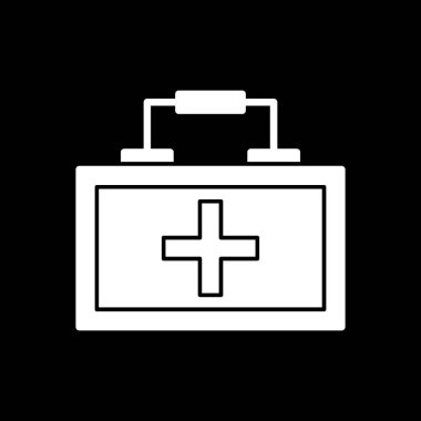 Çanta. Web simgesi basit tasarım