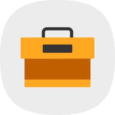 Çanta. Web simgesi basit tasarım