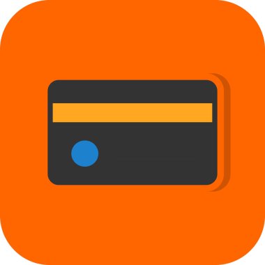 Kredi kartı vektör illüstrasyonu 