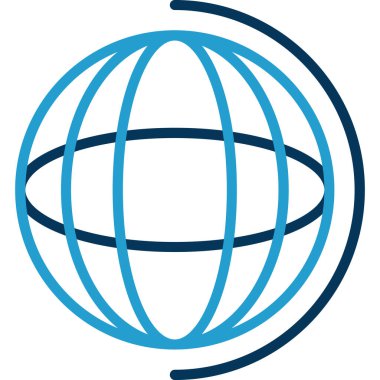 Yeryüzü ikonu vektör illüstrasyonuName                   