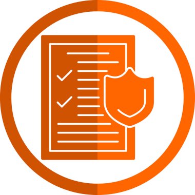 tıbbi sigorta simge vektör çizim