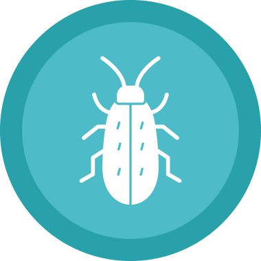 hata böceği simgesi vektör illüstrasyonu