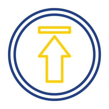 gönderme satırı simgesi, vektör illüstrasyonu