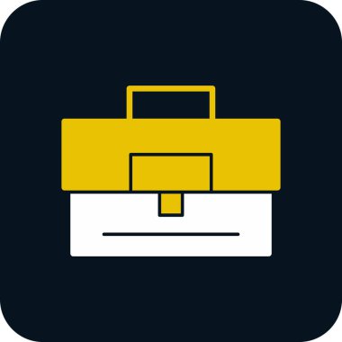 Çanta. Web simgesi basit tasarım