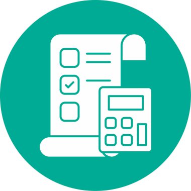 finanse web simgesi vektör illüstrasyonu