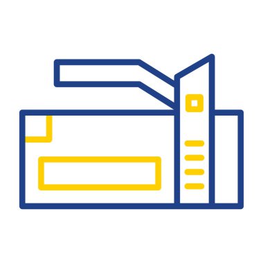 kitap web simgesi vektör illüstrasyonu