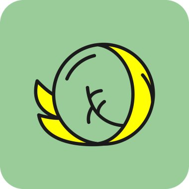 Uydu ile karikatür uydusunun vektör çizimi