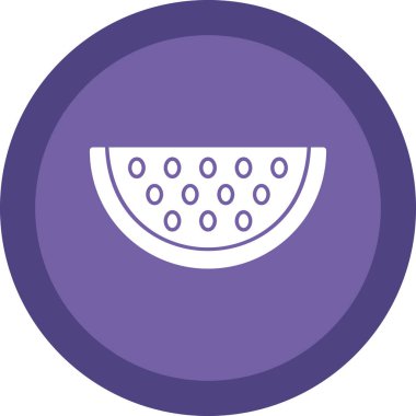 Karpuz simgesi basit illüstrasyon