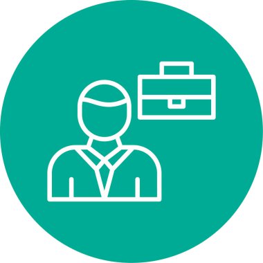 Modern insanın tıbbi yetersizliğinin vektör çizimi