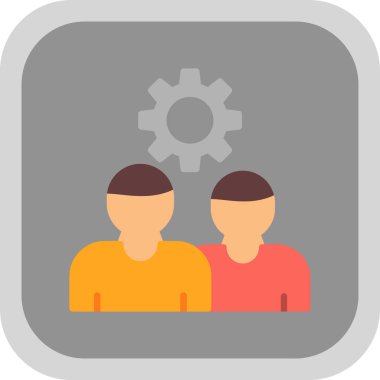 Takım & toplantısı için iş yönetimi dairesi simgesi