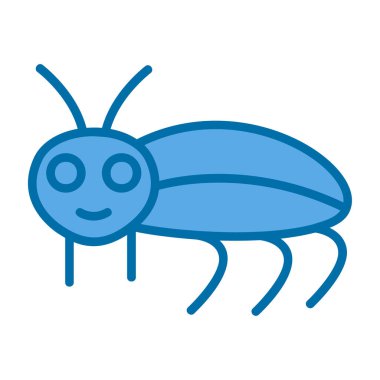 hata böceği simgesi vektör illüstrasyonu