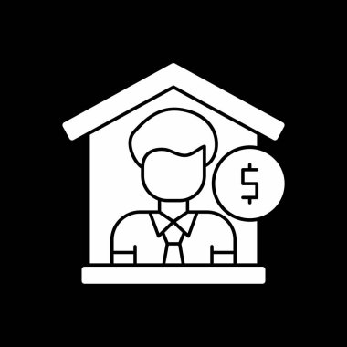 ev simgesi vektör illüstrasyonu