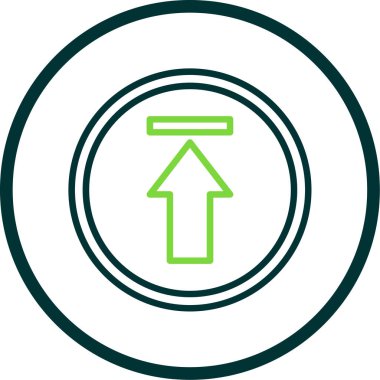 gönderme satırı simgesi, vektör illüstrasyonu