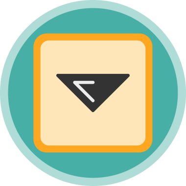 E- posta simgesinin vektör illüstrasyonu