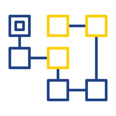 seo modern simgesinin vektör illüstrasyonu