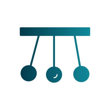 asılı ahşap masa ve asılı iki vektör çizimi tasarımı