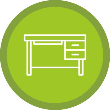 Dolap. Web simgesi basit illüstrasyon