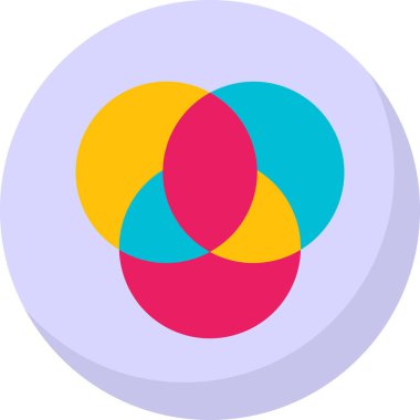 Modern bir simgenin vektör illüstrasyonu