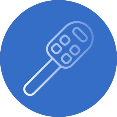 Araba anahtarı. Web simgesi basit illüstrasyon              