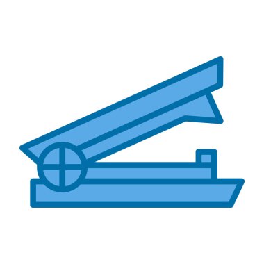 Stapler web simgesi, vektör illüstrasyonu 