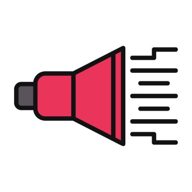 megafon vektör illüstrasyon tasarımlı megafon