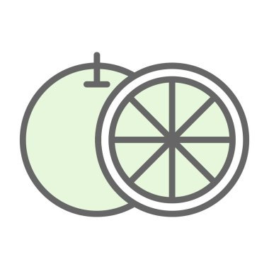 Greyfurt web simgesi, vektör illüstrasyonu 