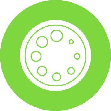 Yuvarlak top simgesinin gösterimi