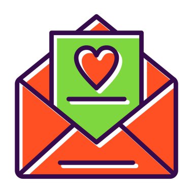 Kartpostal simgesi - özet biçimi 