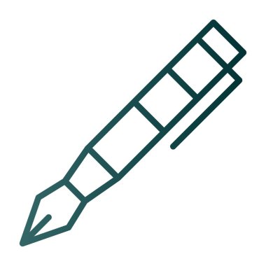 Mürekkep. Web simgesi basit illüstrasyon