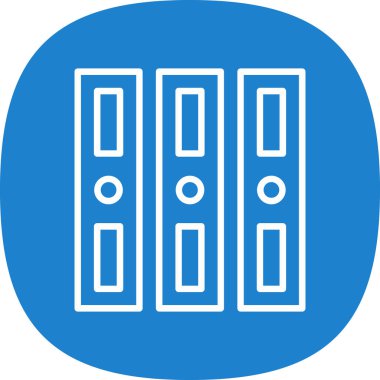 Kapı simgesi, vektör illüstrasyonu