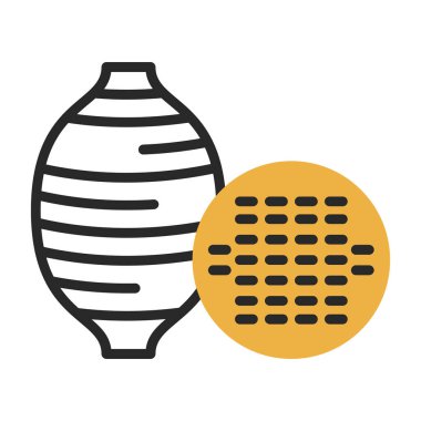 izole edilmiş sıcak hava balonu vektör tasarımı