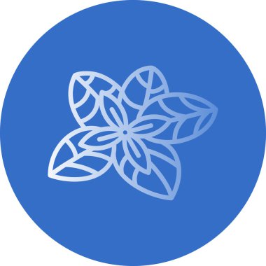 Doğa simgesinin vektör illüstrasyonu