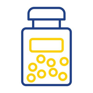 Hesap makinesi. Web simgesi basit illüstrasyon