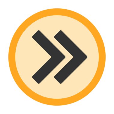 ok simgesinin vektör illüstrasyonu