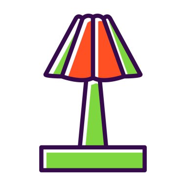 Lamba. Web simgesi vektör illüstrasyonu 