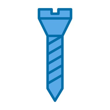 vector illustration of screw tool icon 