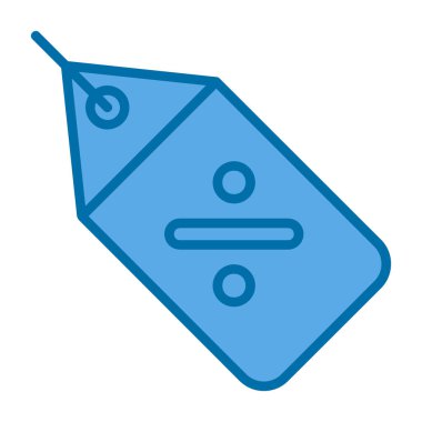 Fiyat etiketi web simgesi, vektör illüstrasyonu