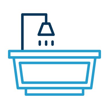 ofis masası simgesi, özet biçimi