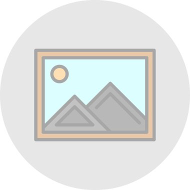 resim simgesi, vektör çizimi