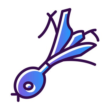 Soğan. Web simgesi basit tasarım