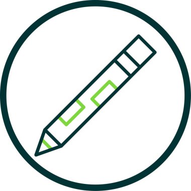 kalem simgesinin vektör illüstrasyonu