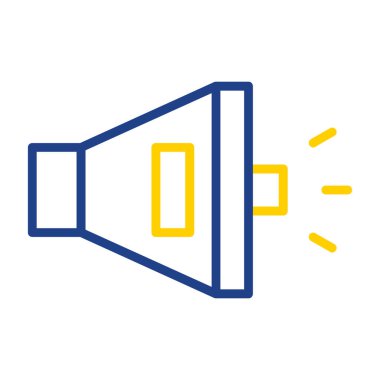 vektör sözcüsü Simgesi illüstrasyonu 