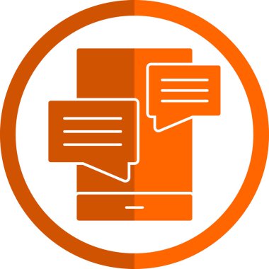 Konuşma baloncuğunun vektör çizimi