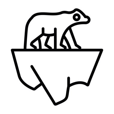 Vahşi ayı simgesi, taslak biçimi