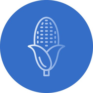 vektör mısır simgesi, illüstrasyon